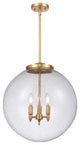 Beacon Pendant, Satin Gold, Seedy, Seedy