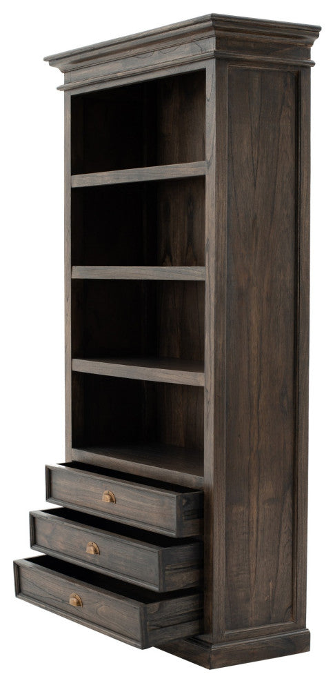 Black Wash Bookcase