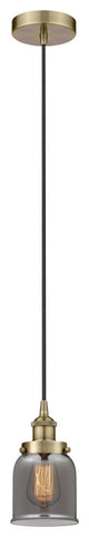 Innovations 616-1PH-AB-G53-LED 1-Light Mini Pendant, Antique Brass