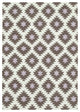 Rug N Carpet - Handmade Wool 6' 0'' x 8' 8'' Geometric Dhurrie Kilim Rug