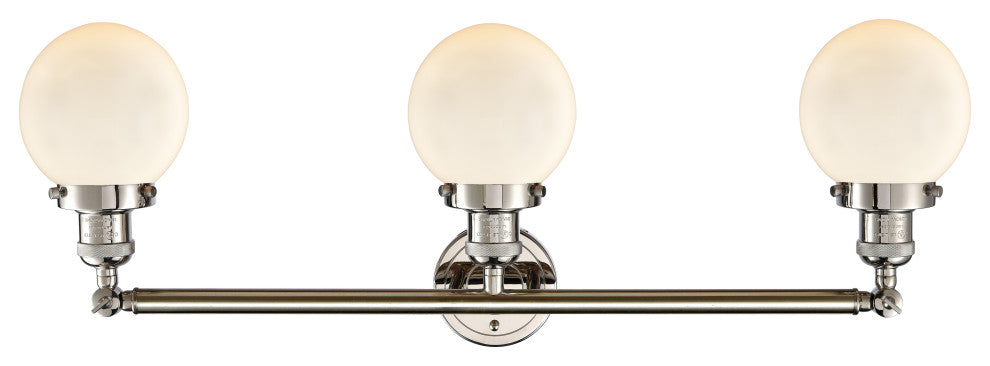 Innovations Lighting 205-Pn-S-G201-6 3 Light Bathroom Fixture