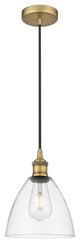 Innovations 616-1P-BB-GBD-752 1-Light Mini Pendant, Brushed Brass