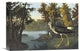 "Yellow Shank" Stretched Canvas Giclee by John James Audubon, 16"x11"