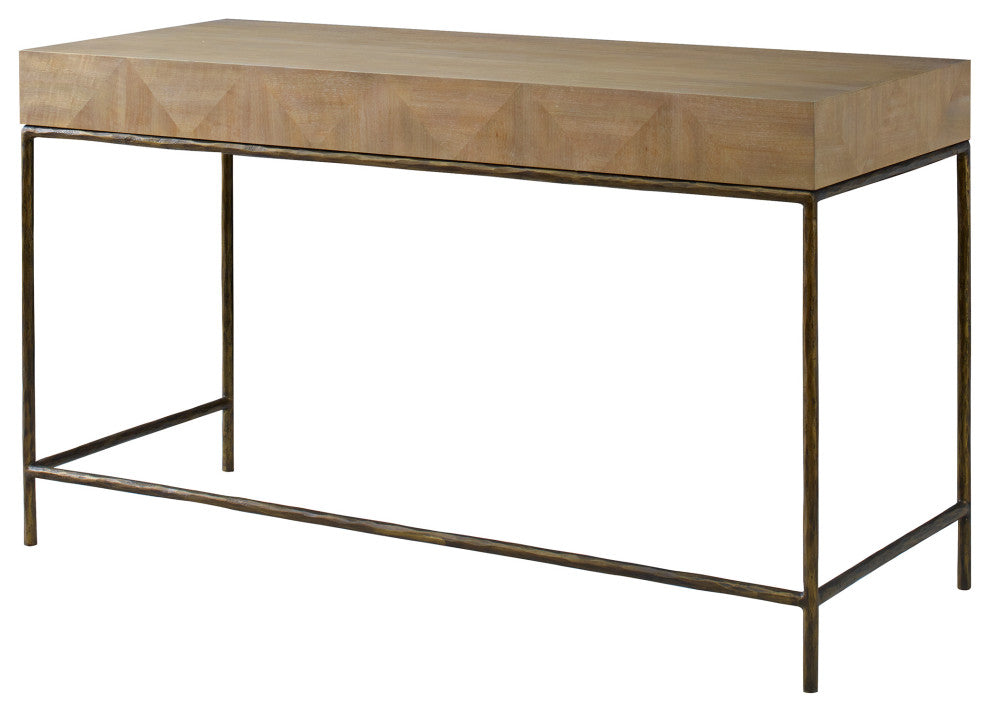 Uttermost Aristotle Natuiral Wood Modern Desk