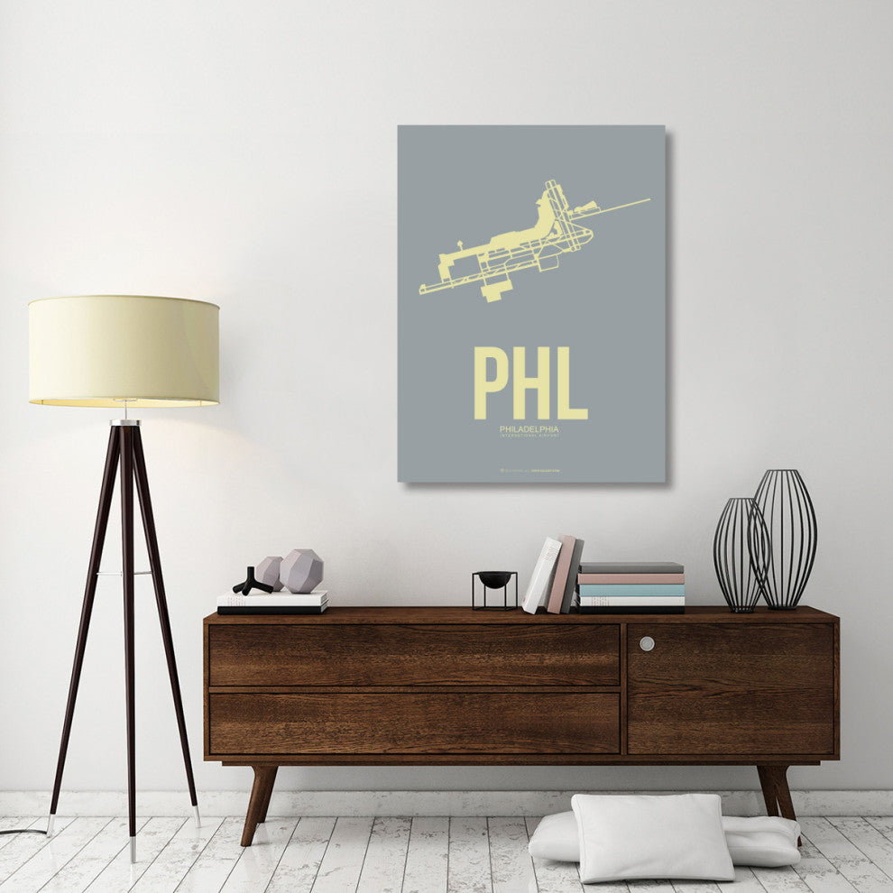 "PHL Philadelphia Poster 1" Fine Art Print