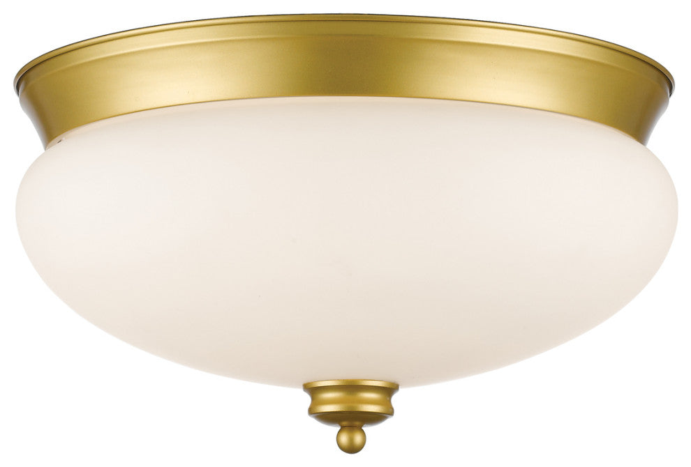 Z-LITE 721F3-SG 3 Light Flush Mount
