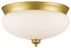 Z-LITE 721F3-SG 3 Light Flush Mount