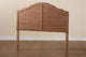 Pilar Traditional Farmhouse Ash Walnut Finish Wood Full Headboard