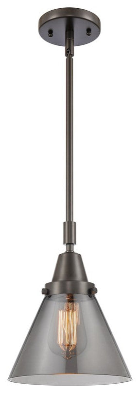 INNOVATIONS LIGHTING 447-1S-OB-G43-LED Large Cone Mini Pendant
