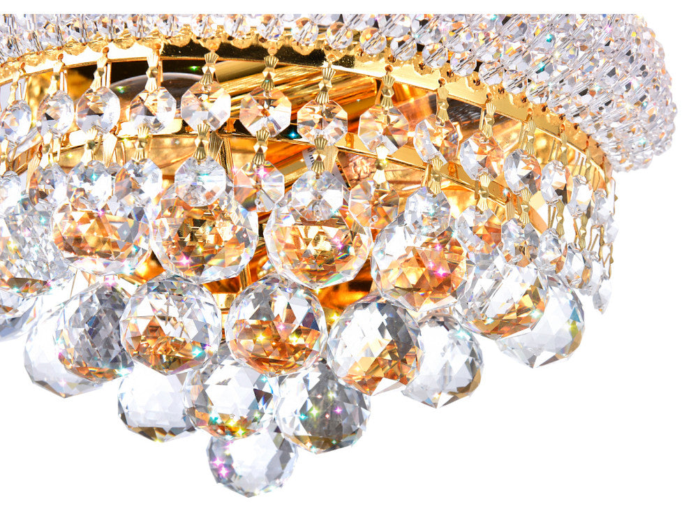 Empire 2 Light Wall Sconce With Gold Finish