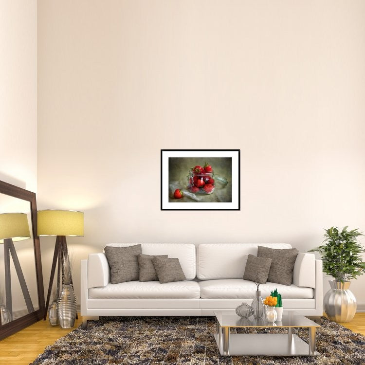 "Tastes Of Summer" Framed Digital Print by Mandy Disher, 38"x29"