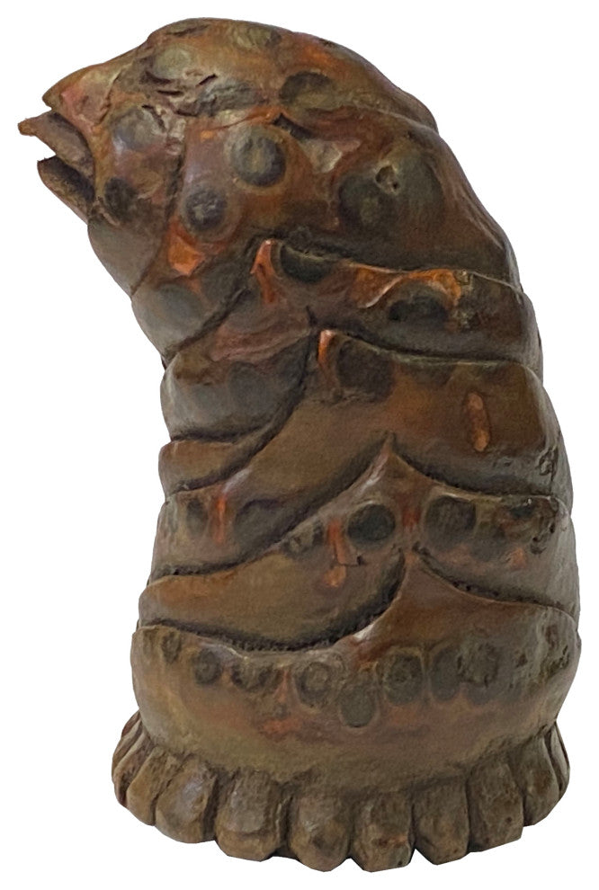 Chinese Bamboo Carved Root Artistic Figure Display Hws2370