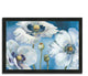 "Blue Dance I" By Lisa Audit, Framed Painting Print, Ready To Hang