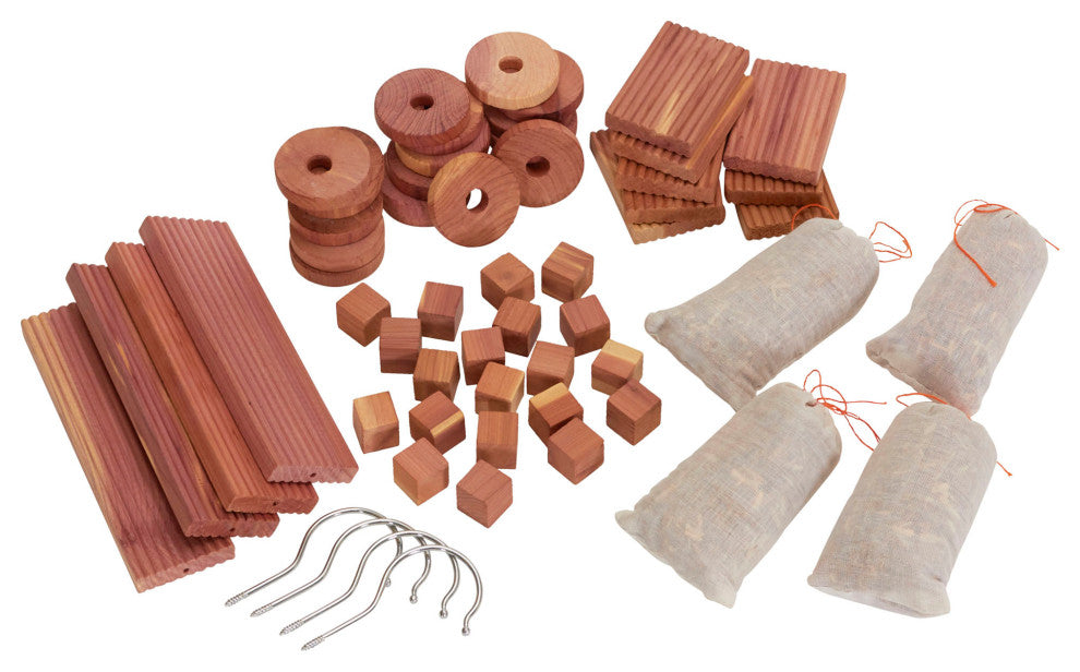 56 Piece Cedar Fresh Variety Pack With Cedar Sachets - Thumbnail 2