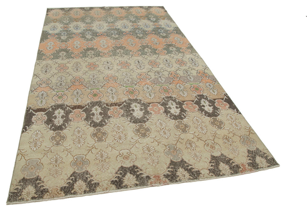 Rug N Carpet - Handwoven Oriental 5' 4'' x 9' 8'' Antique Vintage Rug
