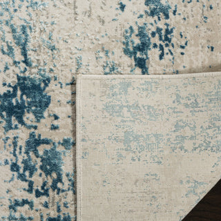 Safavieh Princeton Collection PRN716 Rug, Blue/Beige, 8'x10'