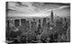 "Hazy Gotham" Stretched Canvas Giclee by Stefan Schilbe, 22x15"