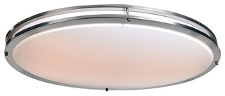 Access Lighting 20468LEDD/ACR Solero Oval 1 Light 32-1/2"W - Brushed Steel