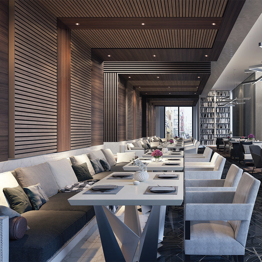 WAC Volta 2" LED SQ Wall Wash Trim, Flood 45 3000K, CP BRZ