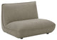 First of A Kind Zeppelin Slipper Chair Speckled Pumice