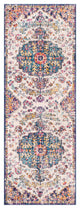 Harput Updated Traditional Beige, Saffron Area Rug, 2'7"x7'3" Runner