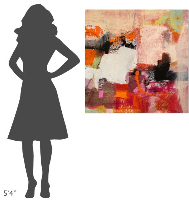 "Colors of Summer II" Stretched Canvas Giclee by Arthur Pima, 36x36"