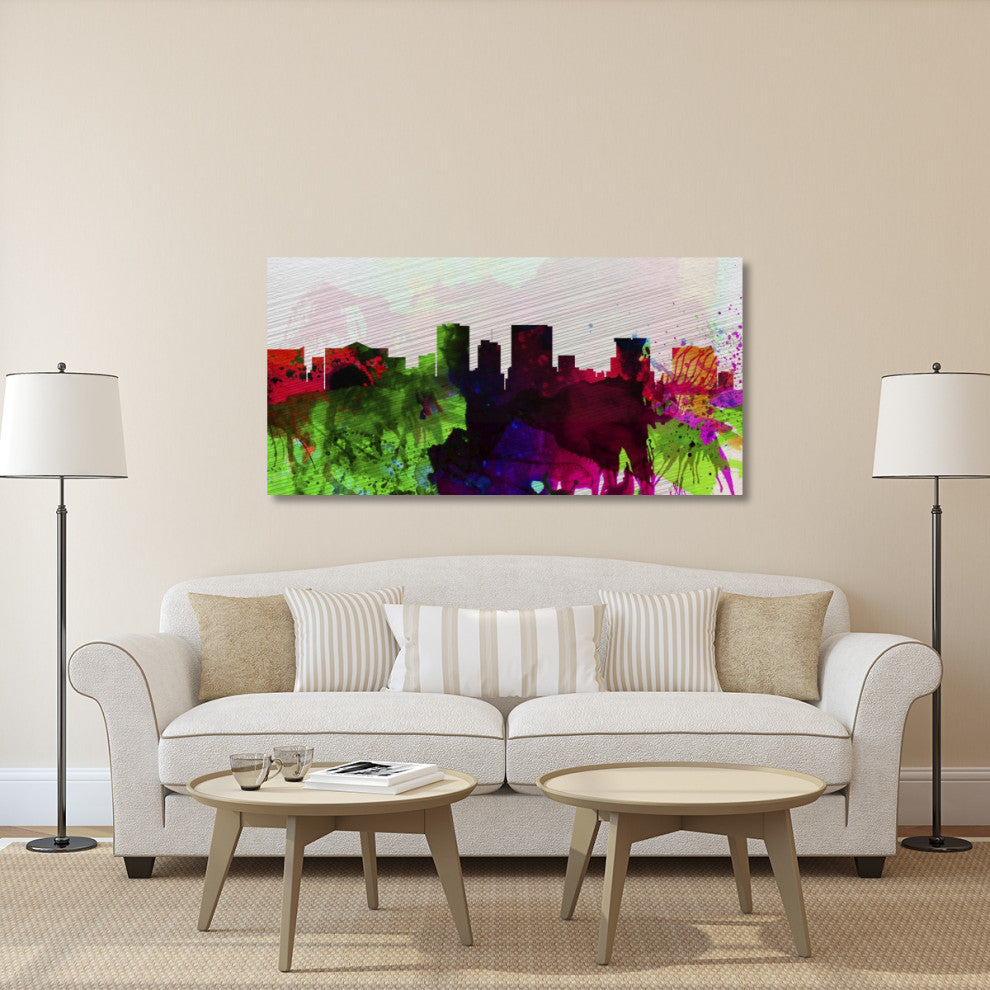 "El Paseo City Skyline" Fine Art Print