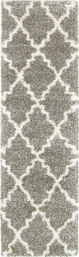 Oriental Weavers Henderson Shag 092E9 Grey, 7''10" Round