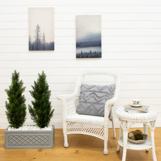 Lifestyle shot in a living room/decorative setting.