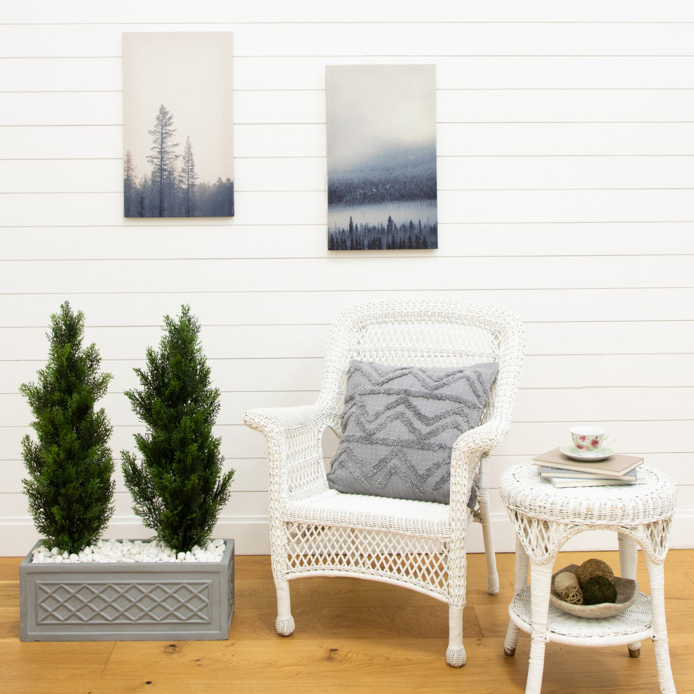 Lifestyle shot in a living room/decorative setting.