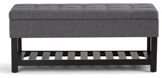 Saxon Storage Ottoman Bench