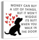 Designs Direct Creative Group Wiggle Butt 24x24 Canvas Wall Art