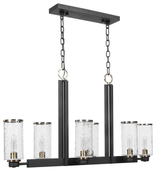 Uttermost Jarsdel 6 Light Industrial Island Light