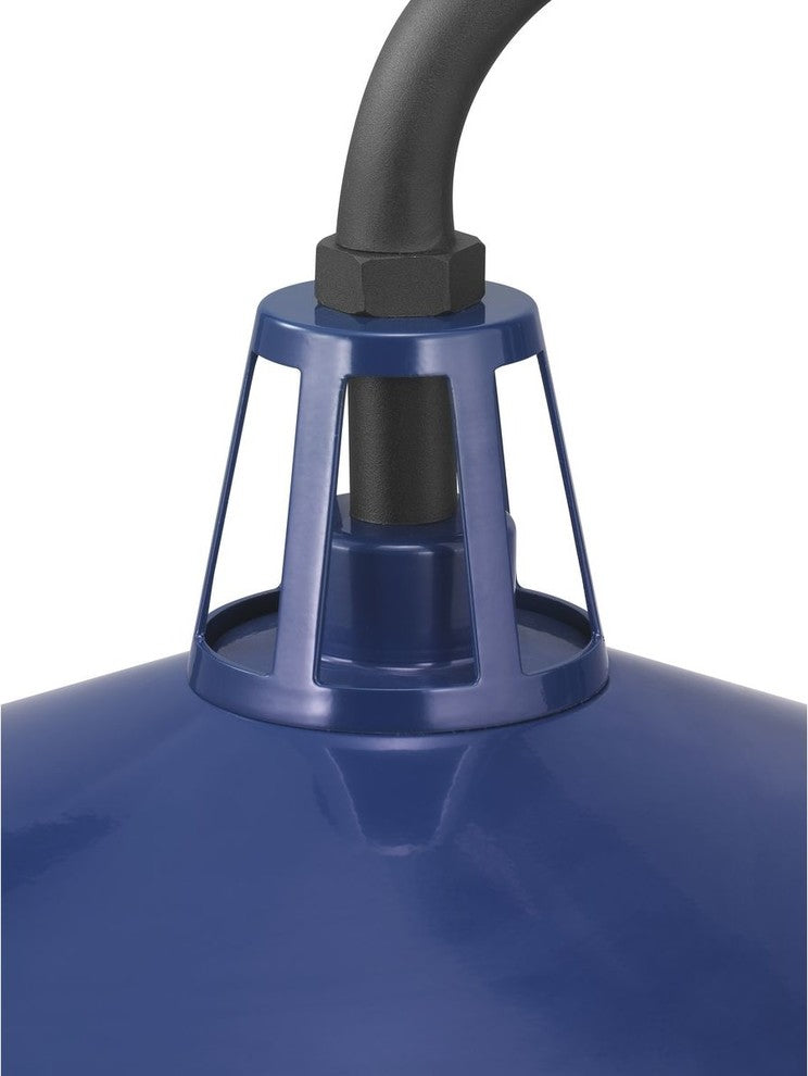 Cedar Springs Collection 1-Light Extra Large Wall Lantern, Navy