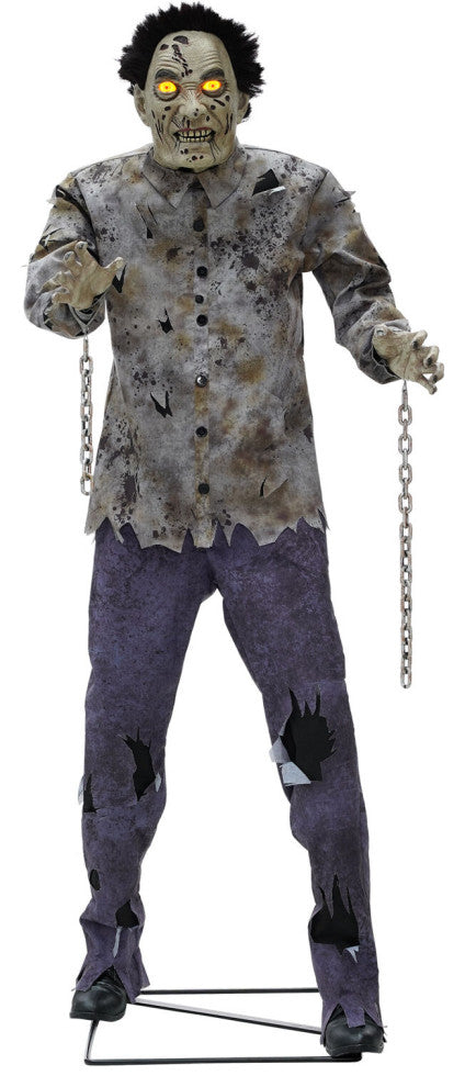 6-Ft. Tall Motion-Activated Guard Zombie