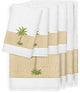 Colton 8-Piece Embellished Towel Set, White