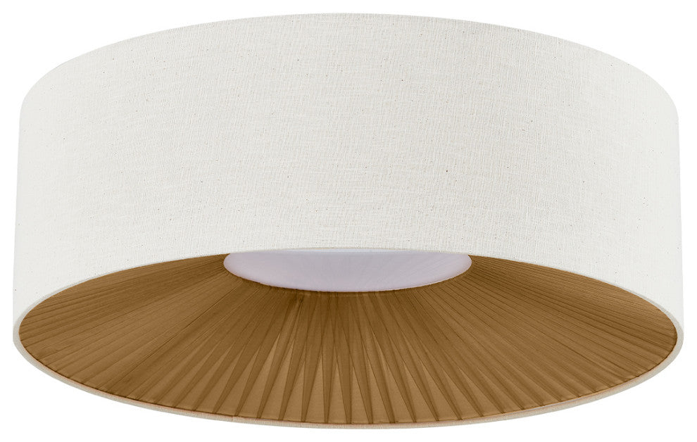 Warren 24-inch 6-Light Flush Mount