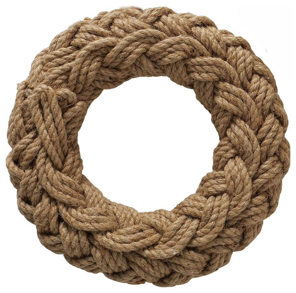 Jute Braided Rope Wreath