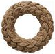 Jute Braided Rope Wreath