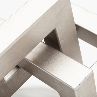 Link I Silver Metal Link Object, Small