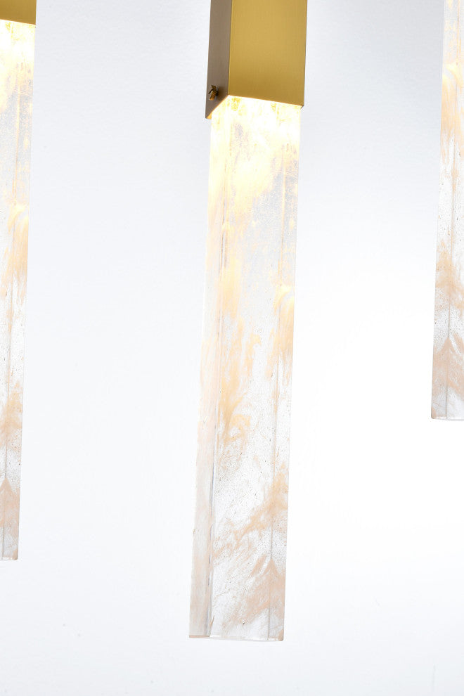 Home Living 16" Pendant, Satin Gold