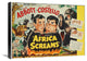 Abbott and Costello, Africa Screams Vertical, 22x17