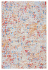 Safavieh Summer SMR451 Indoor-Outdoor Rug, Ivory/Light Blue, 6'6"x9'4"