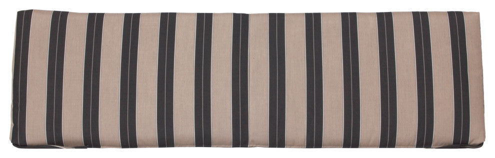 Outdoor Seat Cushion, Berenson Tuxedo, 5 Foot