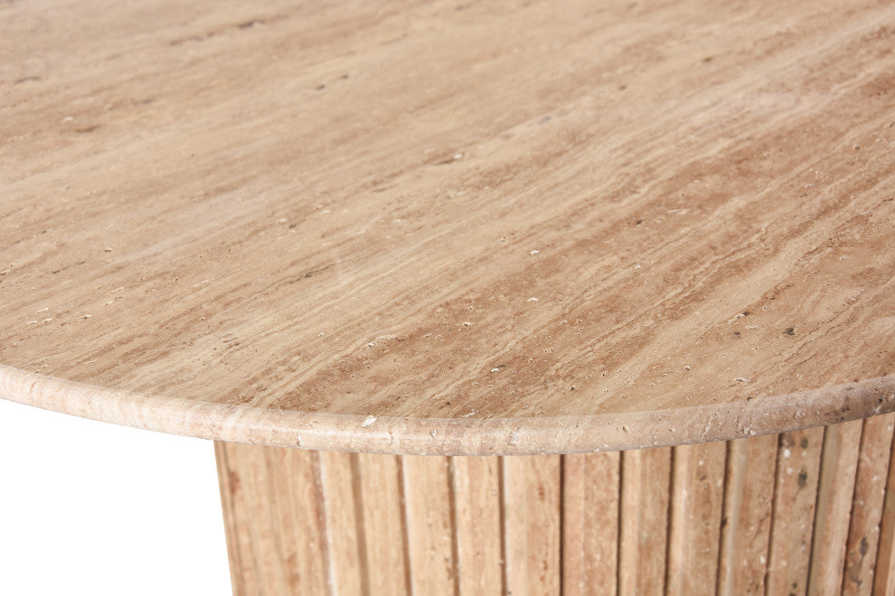 Genoa Marble Coffee Table, Beige