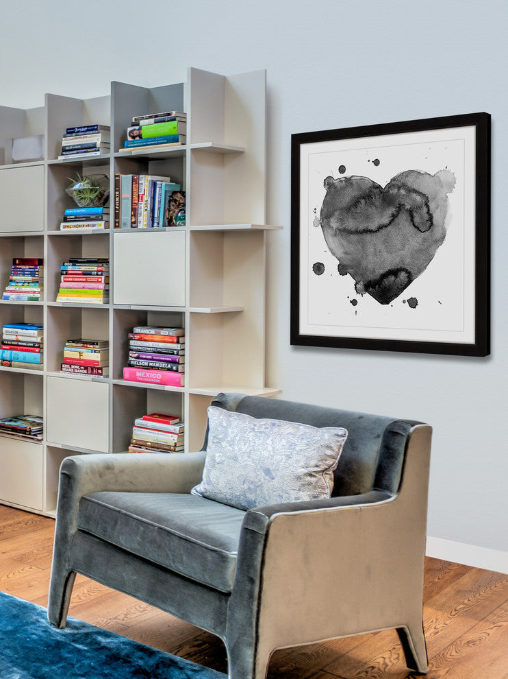 "Heart of Sadness" Framed Art Print