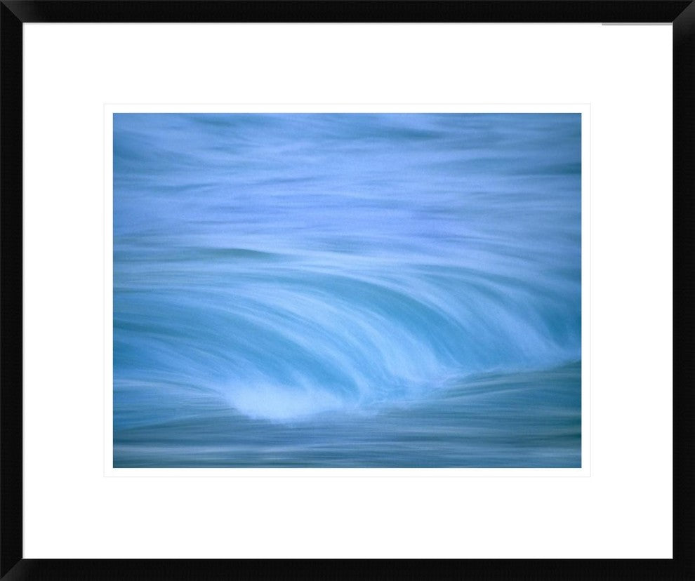 "Ocean waves, Hawaii" Framed Digital Print by Tim Fitzharris, 24x20"