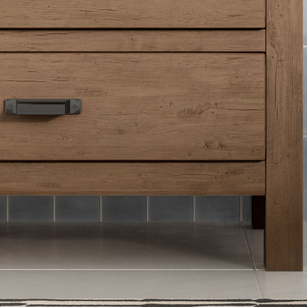 Berkshire Bathroom Vanity, Reclaimed Fir, 30", Single Sink, Freestanding