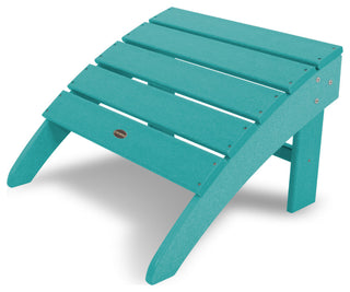Polywood South Beach Adirondack Ottoman, Aruba