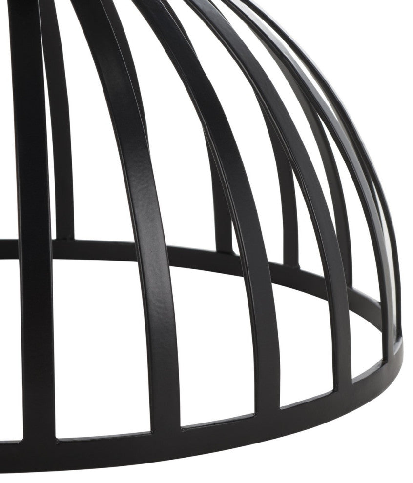 Safavieh Tissaia Round Accent Table, White Marble/Black